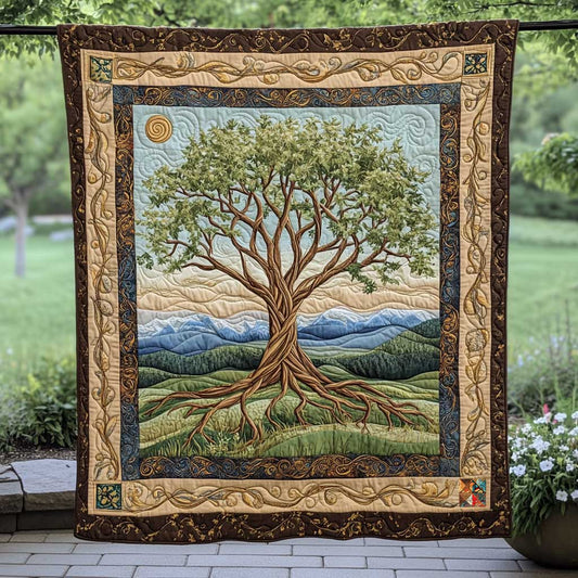 Beautiful Mountainous View WP2611013CL Quilt