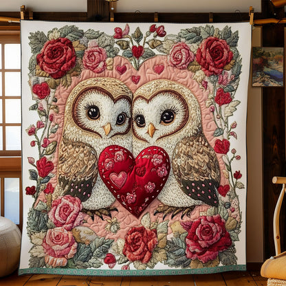 Owl Heart WX0512025CL Quilt