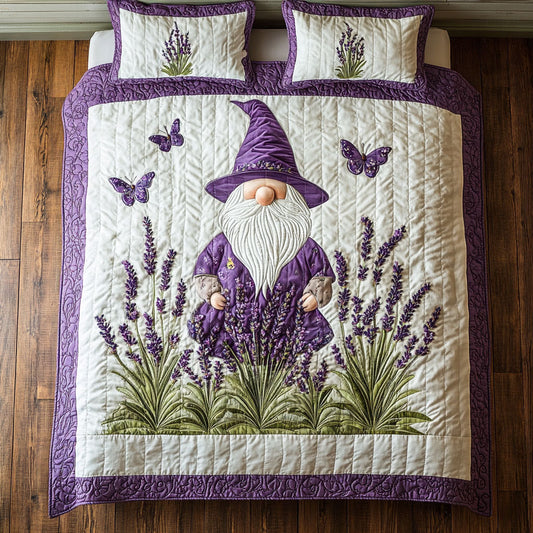 Lavender Gnome WJ0401029CL Duvet Cover Set