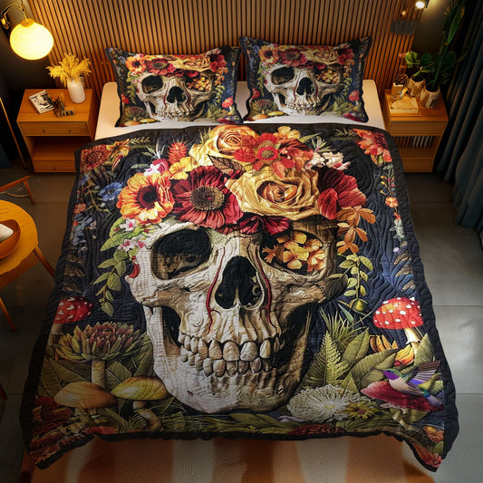 Skull And Roses WN2110115CL Duvet Cover Set