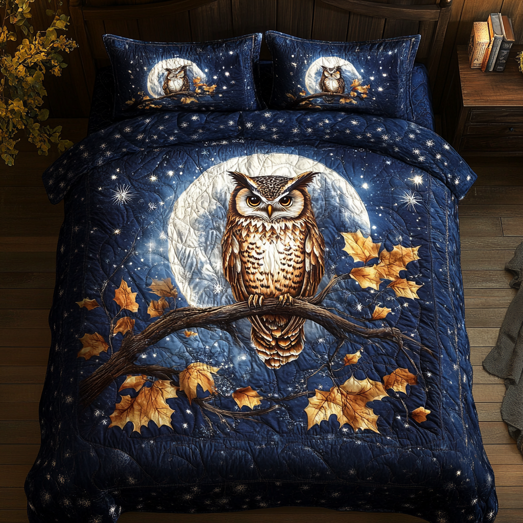 Midnight Owl WY1001060CL Duvet Cover Set