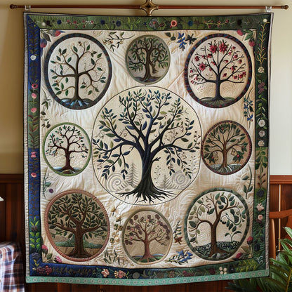 Tree of Life Verdant Vitality WN1209064CL Quilt