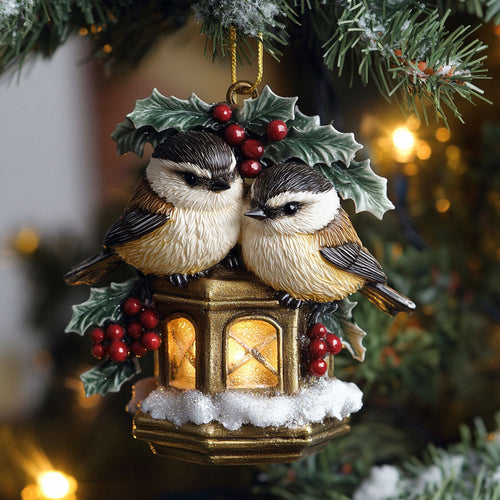 Holly Glow CP1710077CL Christmas Ornament