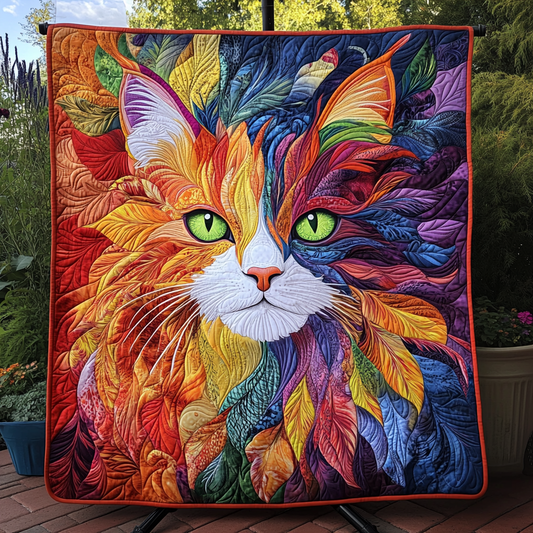 Colorful Cat WG1601013CL Quilt