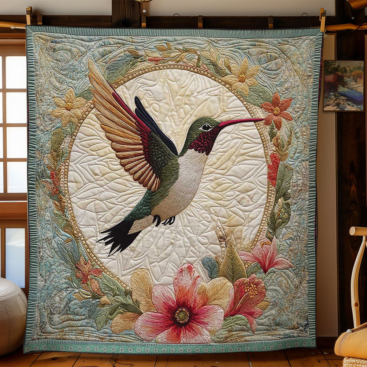 Hummingbird Echo WN2609024CL Quilt