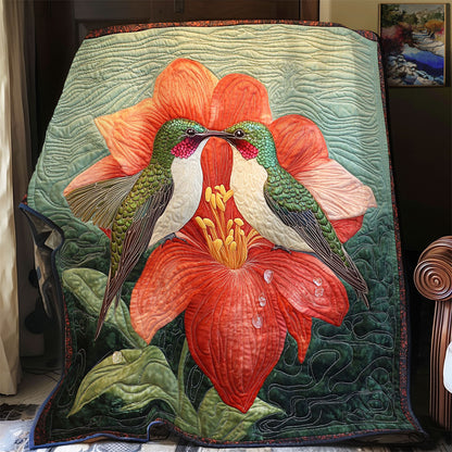 Couple Hummingbird CP2005044CL Quilt