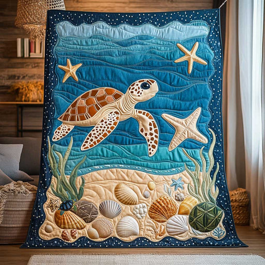 Sea Turtle WJ0410016CL Quilt