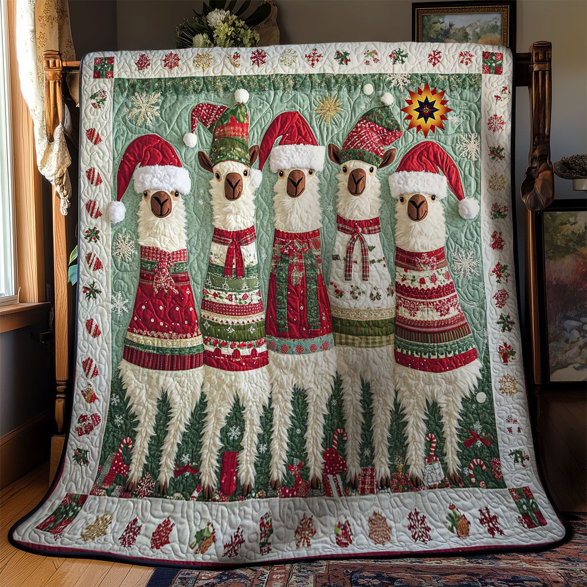 Llama Wonderland WN2211029CL Quilt