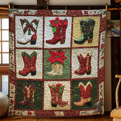 Cowboy Christmas Delight WN2211042CL Quilt