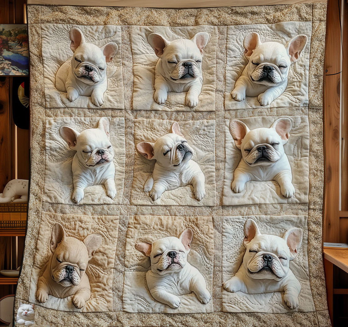 Sleeping Bulldog WU0511001CL Quilt