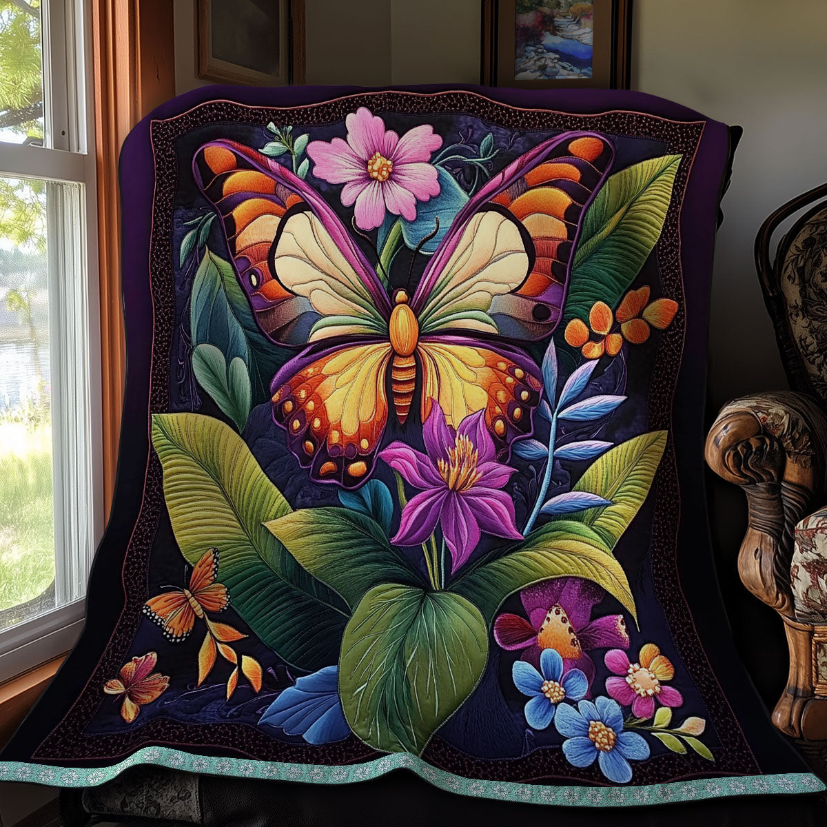 Fantastic Butterfly WX1911025CL Quilt