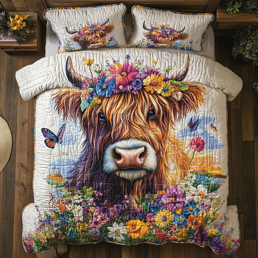 Cow Flowers WT2702033CL Duvet Cover Set