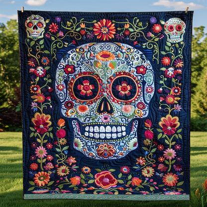 Sugar Skull WJ1109021CL Quilt