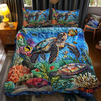 Sea Turtle WJ1109034CL Duvet Cover Set