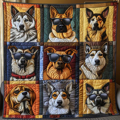 German Shepherd Sunday WP1009028CL Quilt