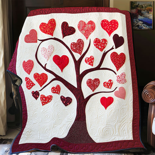 Heart Valentine Tree WY0602157CL Quilt