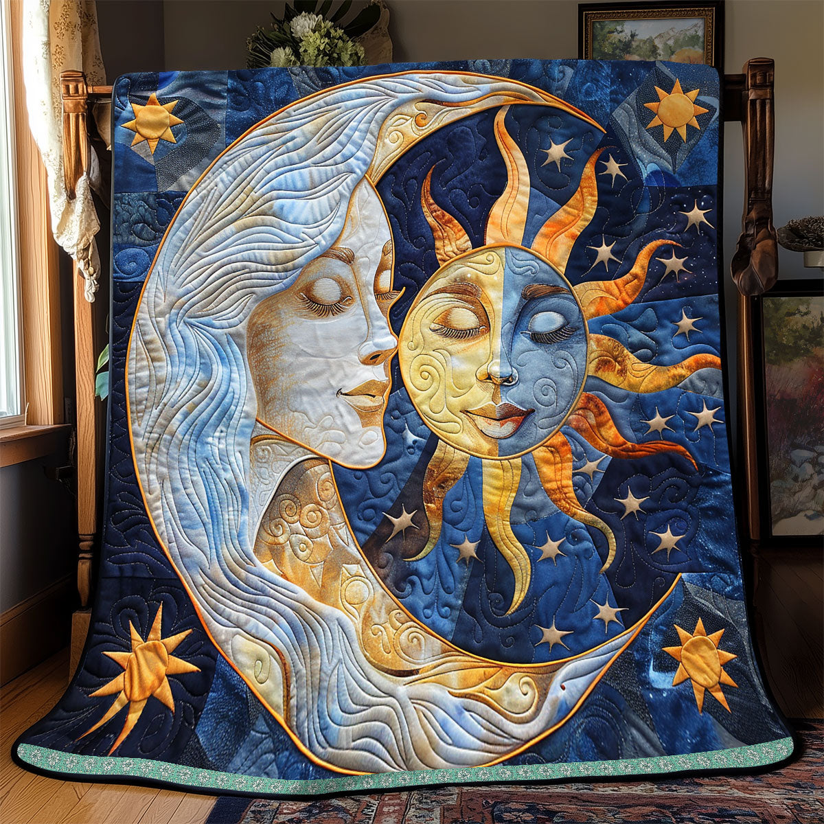 Sun Moon Spirit WP0609041CL Quilt