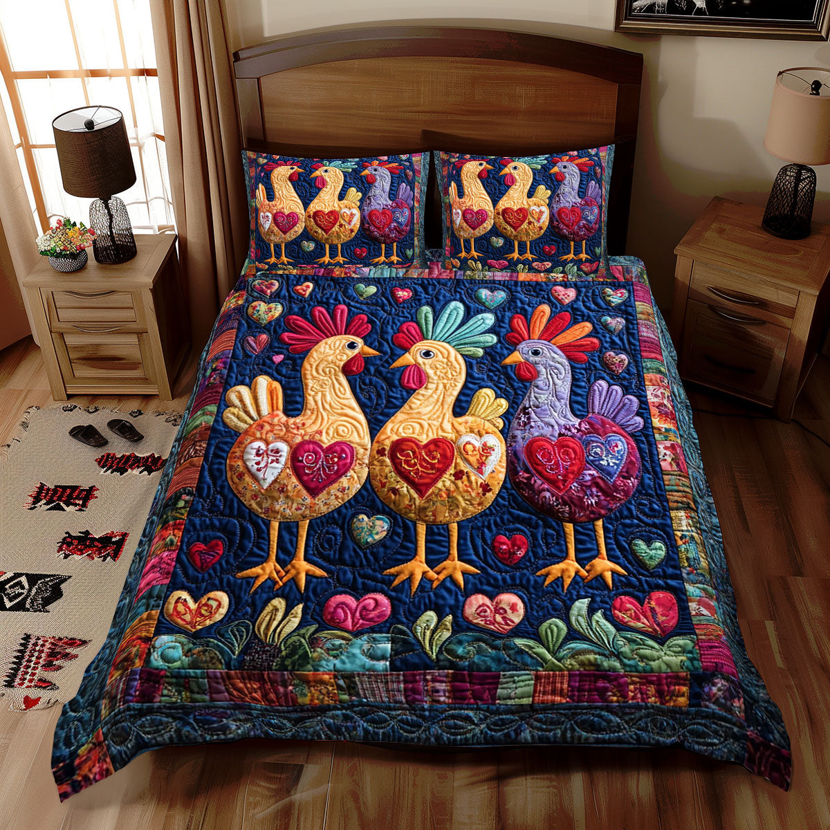 Chicken WJ1911032CL Duvet Cover Set