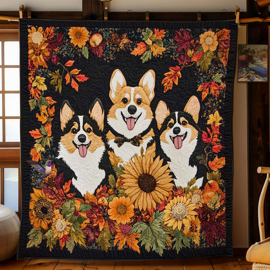 Cute Corgi WN3110085CL Quilt