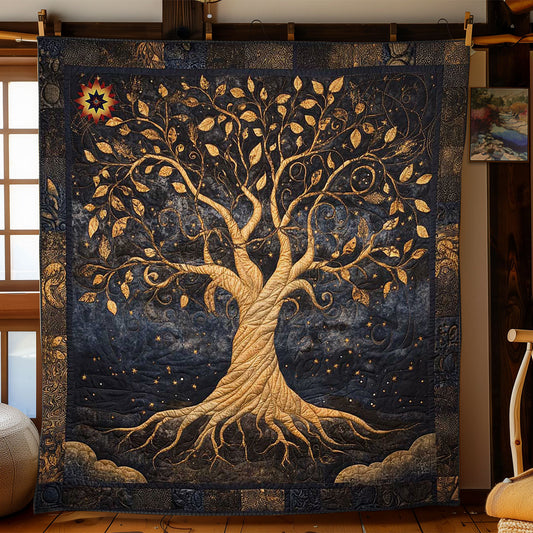 Whispers Of Life Tree WN1212013CL Quilt