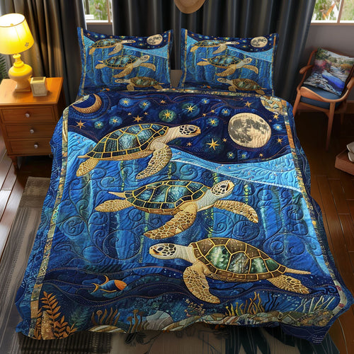 Sea Turtle WJ1309036CL Duvet Cover Set