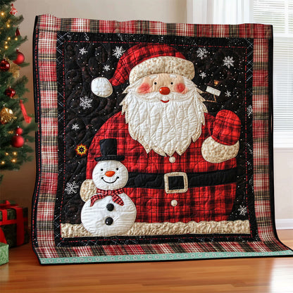 Christmas Snow Santa WJ0712006CL Quilt