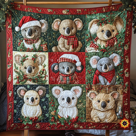 Christmas Koala WY1511025CL Quilt