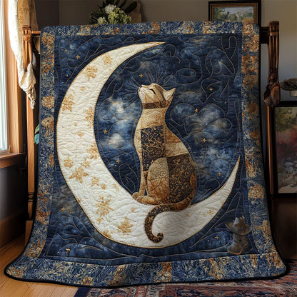 Cat Moonlight WN2412005CL Quilt