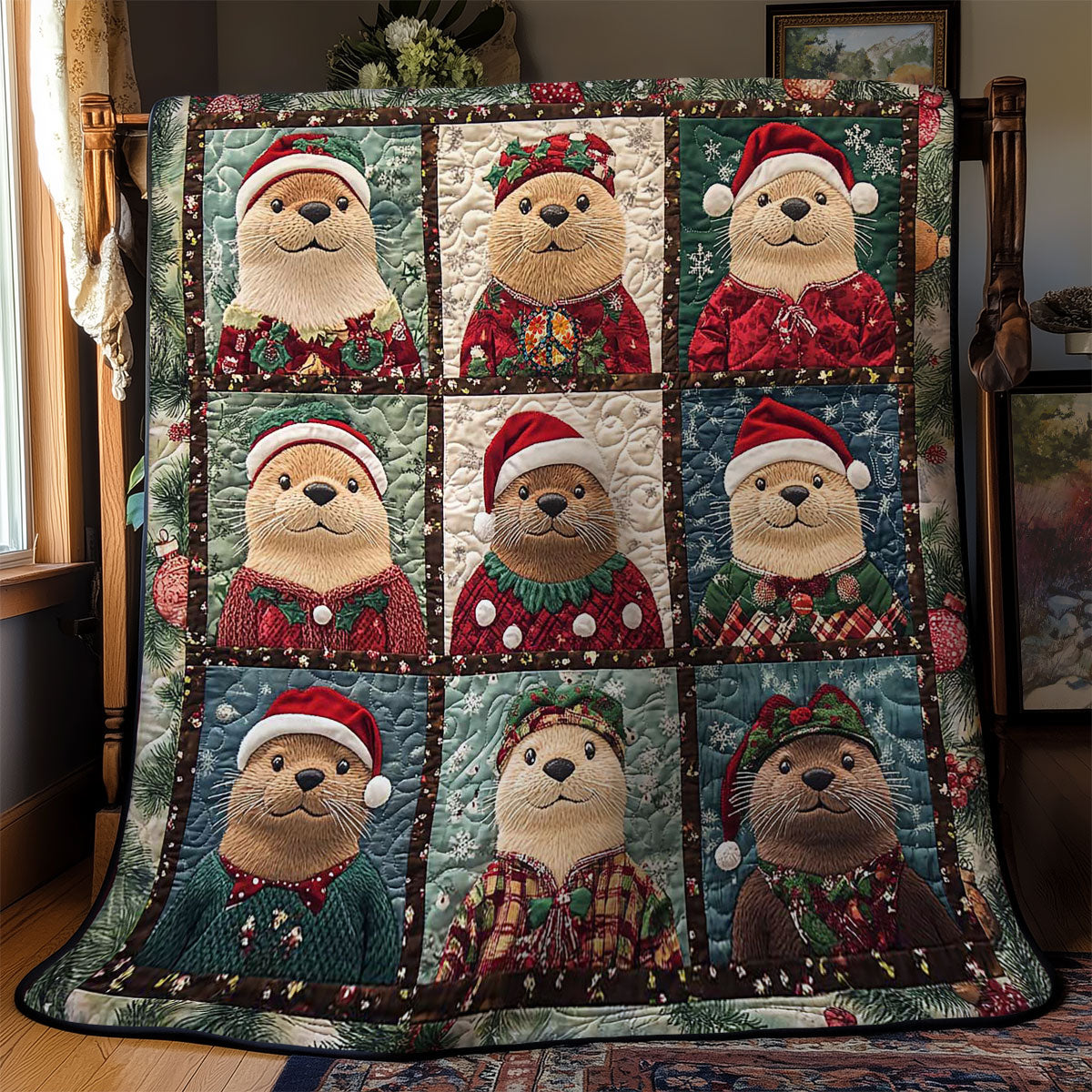 Otter Winter Magic WN2012003CL Quilt