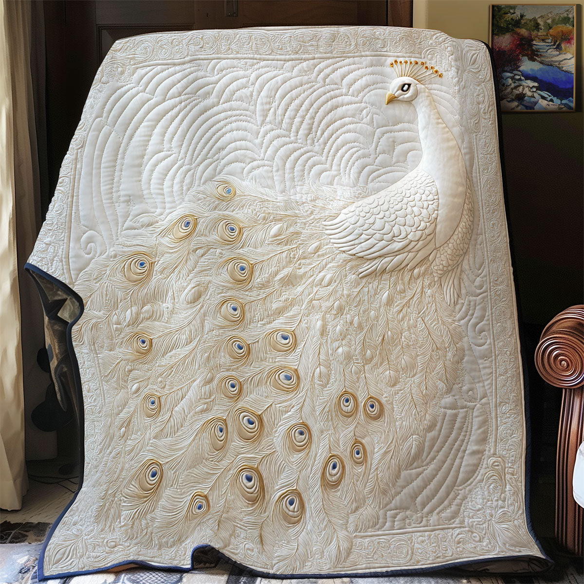 Ivory Majesty YR0801014CL Quilt