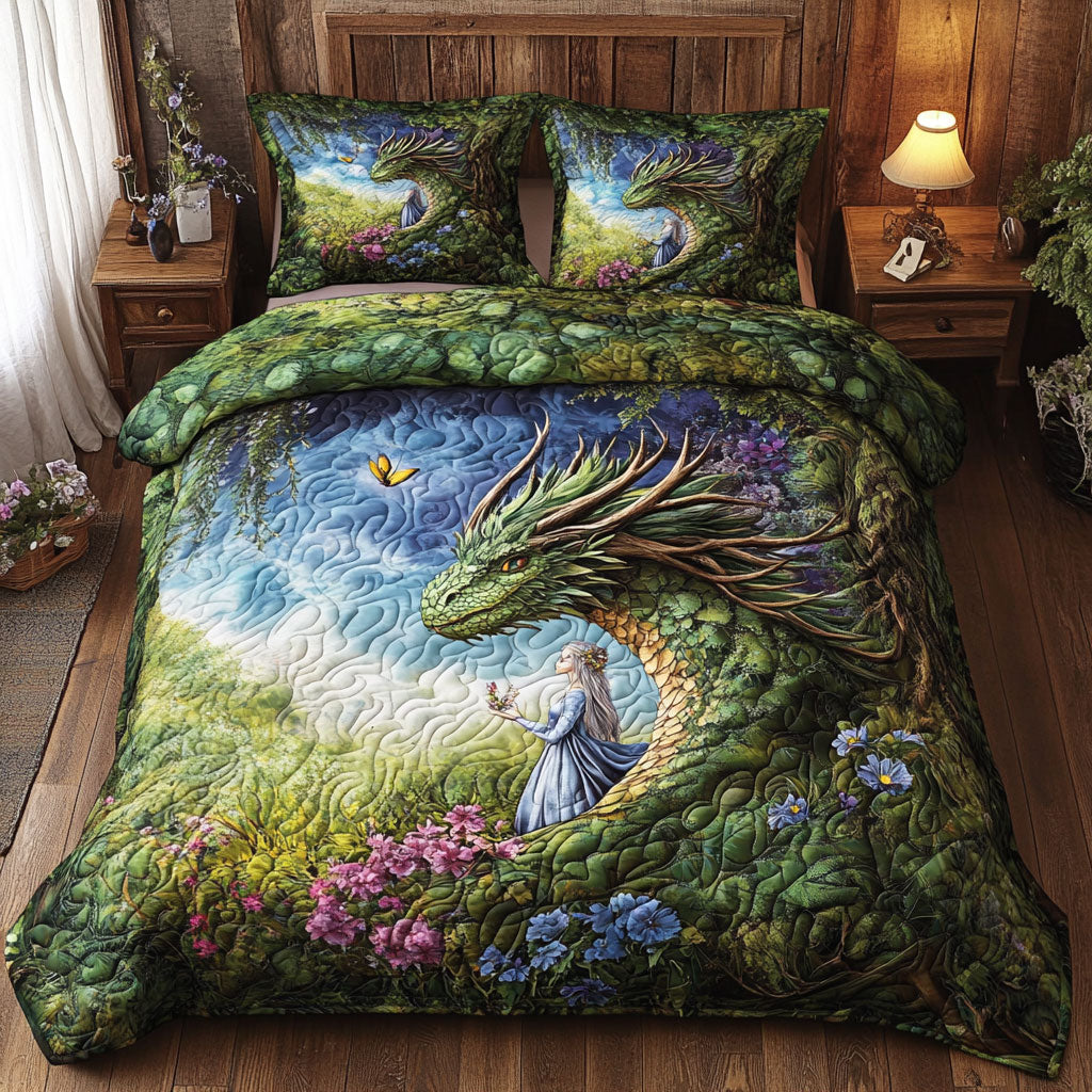 Dragon Woman Little WT1202003CL Duvet Cover Set