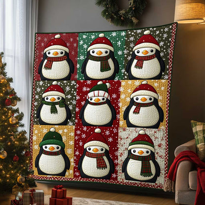 Christmas Penguin WJ3009003CL Quilt