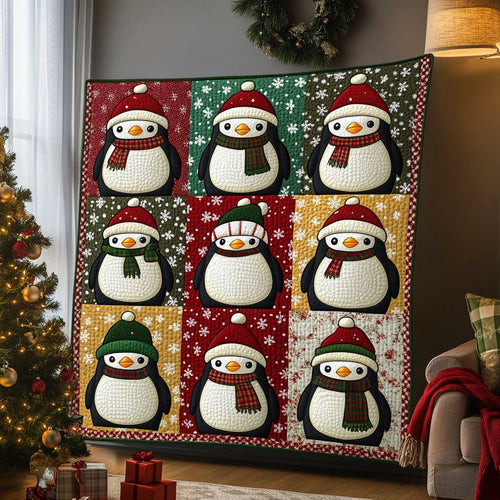 Christmas Penguin WJ3009003CL Quilt