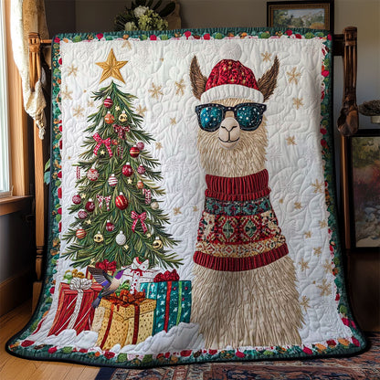 Holiday Llama Style WN1312036CL Quilt