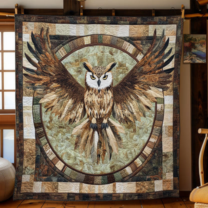 Abstarct Owl WY0602123CL Quilt