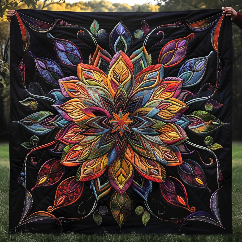 Radiant Flower Of Euphoria WN1909018CL Quilt