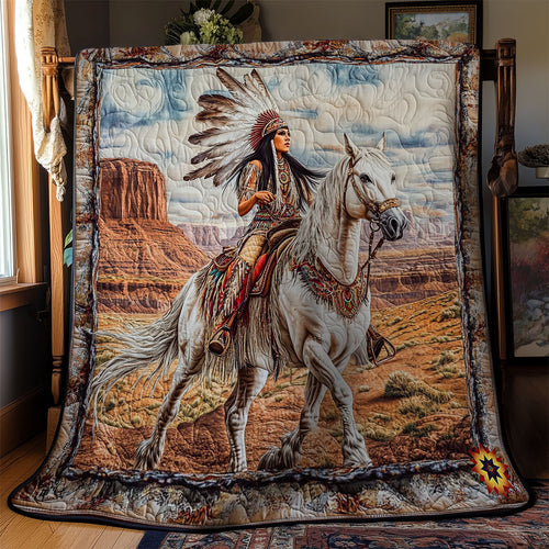 Native American Women WY2711047CL Quilt