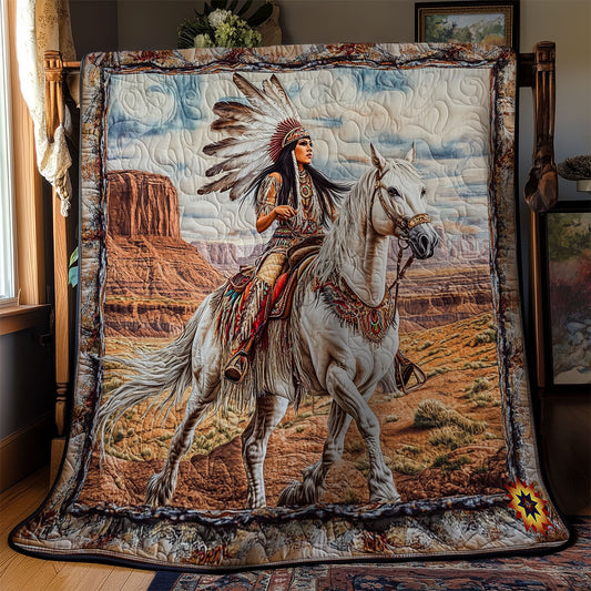 Native American Women WY2711047CL Quilt