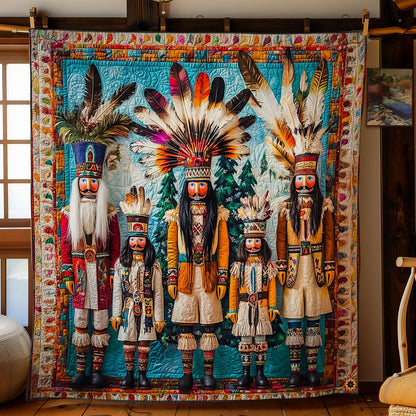 Native American Nutcracker WY0911017CL Quilt