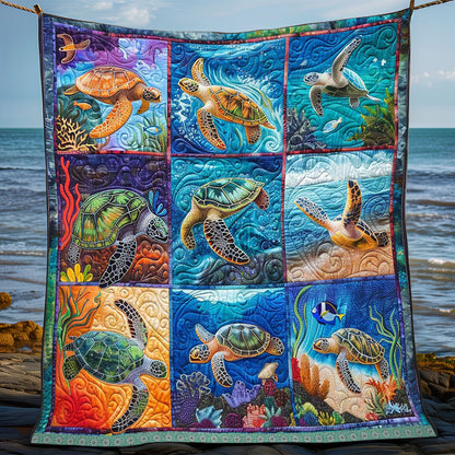 Habitat Turtle WP0409023CL Quilt