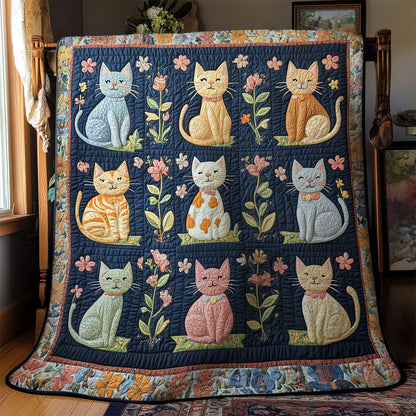 Cats WY1902072CL Quilt