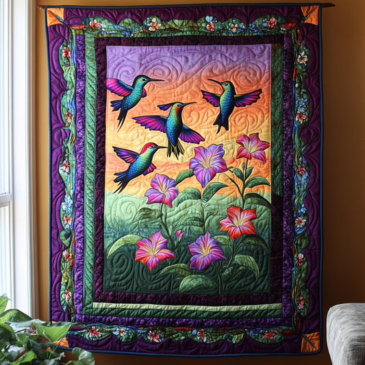 Hummingbird Bliss WN2409061CL Quilt