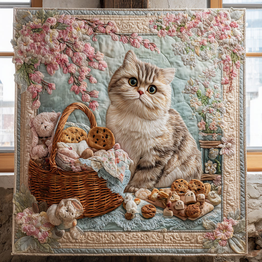 Whiskers & Cookies CP1706001CL Quilt