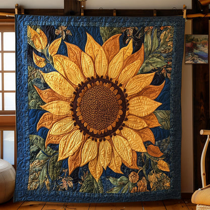 Mystic Sunflower  WY1502077CL Quilt