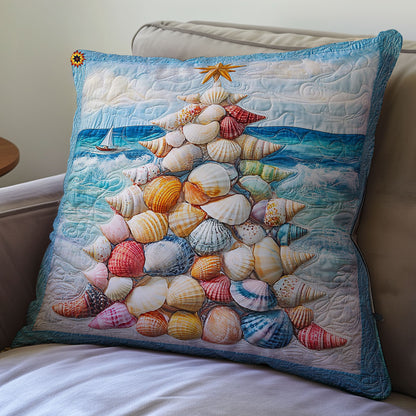 Christmas Tree Shell WY2711051CL Quilt Pillow Case