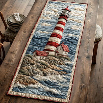 Lighthouse CW2006027CL Quilted Table Runner