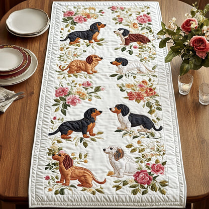 Dashboard Dog CW3005597CL Quilted Table Runner