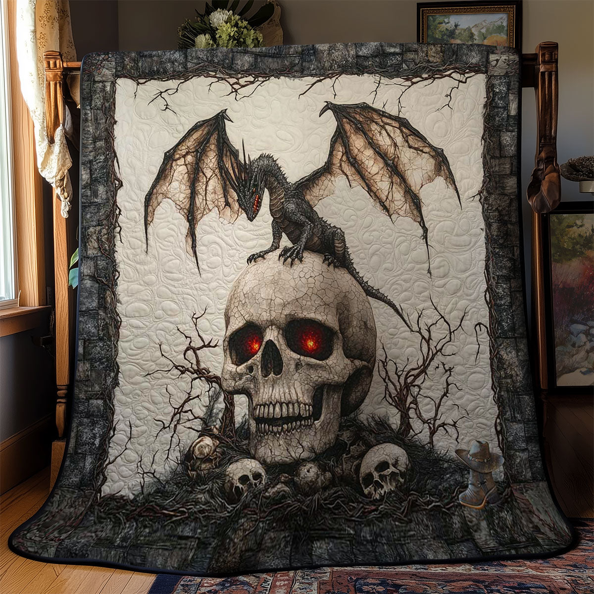 Cursed Dragon Skull WN1312050CL Quilt