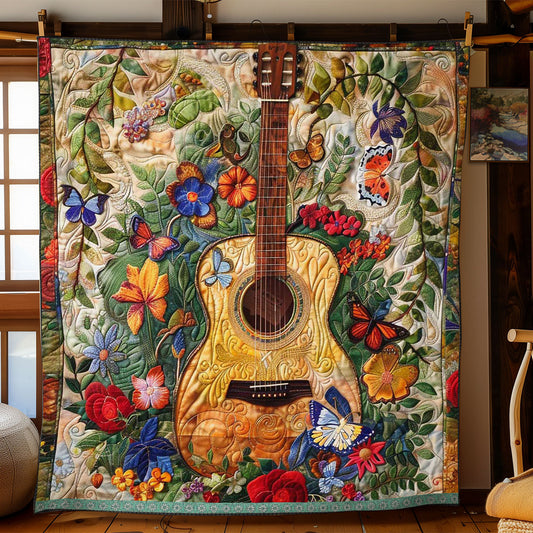 Flower Guitar WJ1309008CL Quilt