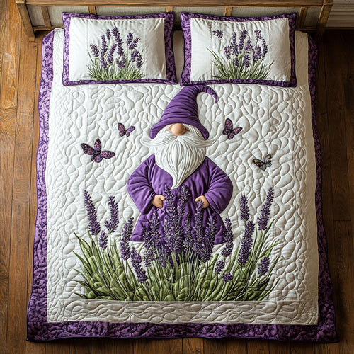 Lavender Gnome WJ3112026CL Duvet Cover Set